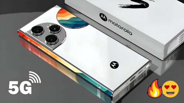Motorola’s new smartphone with 350 megapixel camera and 6500mAh battery